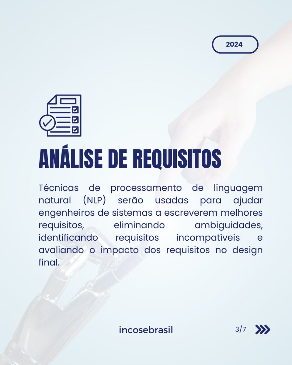 incosebrasil's tweet photo. 🌍 Visão Sistêmica 2035

🤖 A Inteligência Artificial está revolucionando a Engenharia de Sistemas! Ferramentas habilitadas por IA estão transformando desde a análise de requisitos até a verificação de sistemas. Mas como isso afeta o trabalho dos engenheiros de sistemas? https://t.co/FTOBZ3lgTL