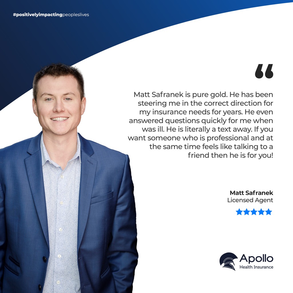 ApolloHealthIns's tweet image. Our goal is to make health insurance easier to understand. We advocate for better coverage options and provide dedicated support so no one has to navigate their healthcare journey alone!💙

#clientreview #clienttestimonial #apollohealthinsurance