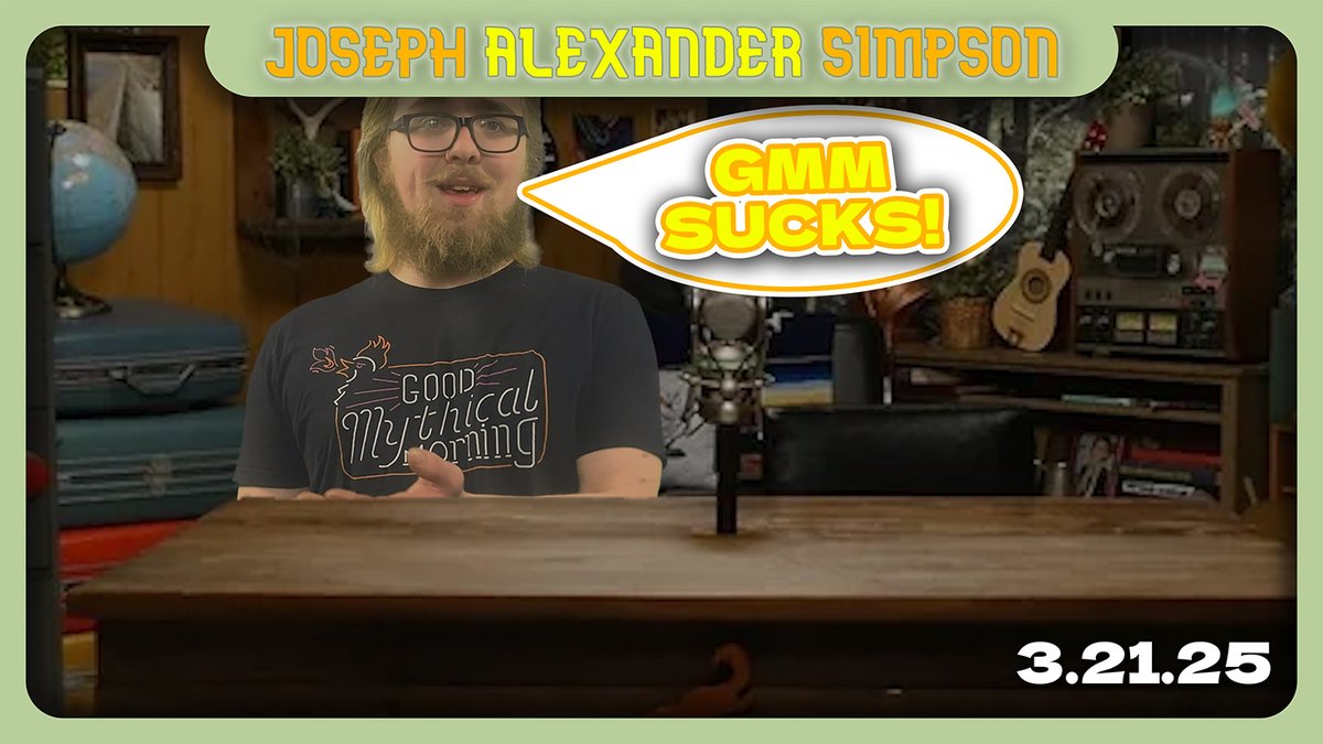 JosephASTapes's tweet photo. https://t.co/dcmIFMbKKV

New Video Out on Patreon tonight!
Tomorrow the video will be out at 8AM  for YouTube and then 12PM everywhere else. https://t.co/bsiThCDfsK