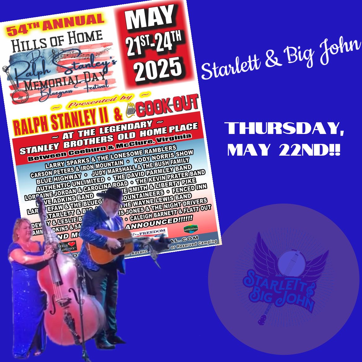 Starlett and Big John tweet media
