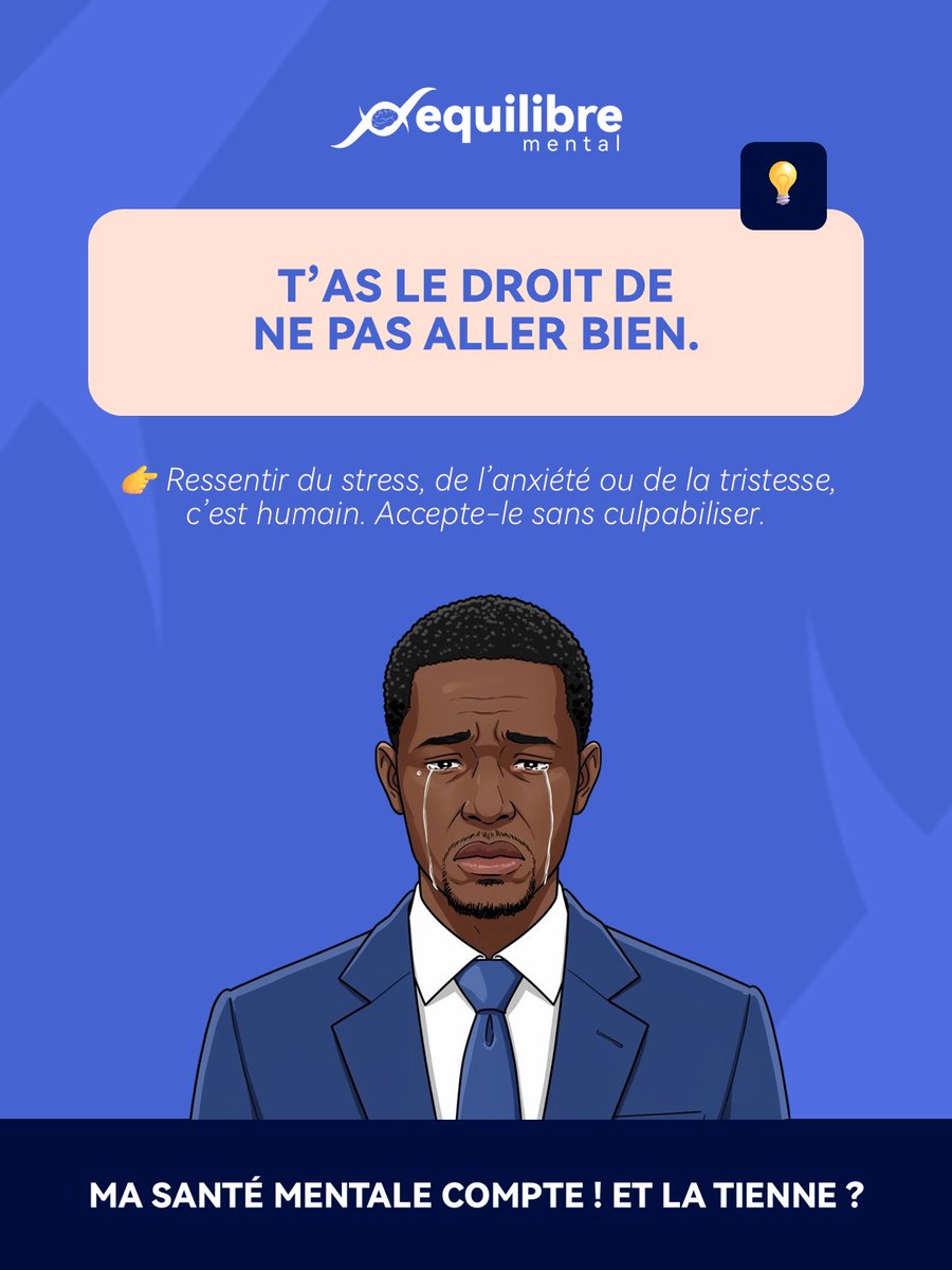 EquiMenta46's tweet photo. Oui, il faut être résilient.e !  

Mais être résilient.e ne veut pas dire tout supporter en silence.

Tu as le droit de ressentir, 
Tu as le droit de ne pas aller bien.

C’est humain. Et c’est courageux !!
Parles-en. Demande de l’aide. Souffle aussi…

#équilibremental #zérotabou https://t.co/aBYkBaPJ6D