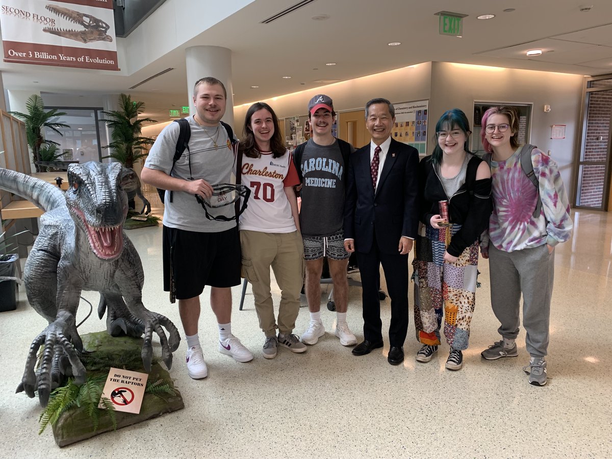 As we close #CofCDay, we want to thank our generous donors. Your support helps the School of Natural and Environmental Sciences advance to the next level. We sincerely appreciate every donor and every gift, today and every day!