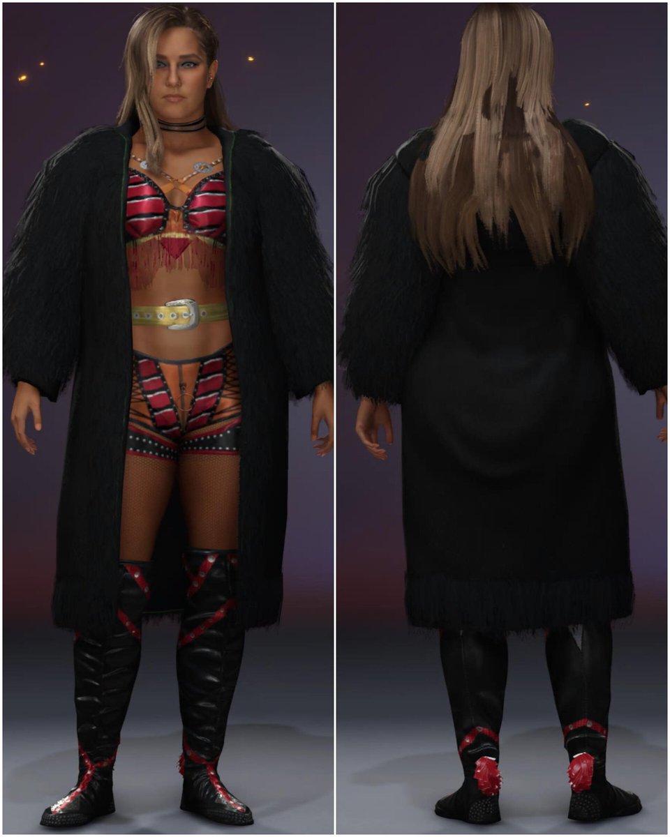 2kwrestling2's tweet image. Commission order
Fallon Henley - Custom gear desing by @massimobdesigns
#FallonHenley #2kwrestling
@FallonHenleyWWE @WWEgames