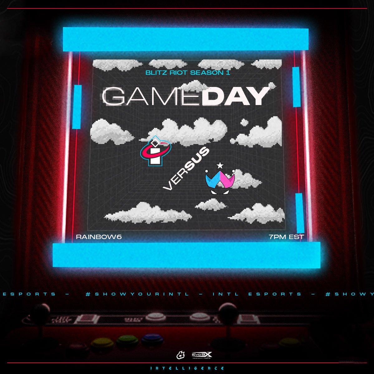 INTL_GG's tweet photo. 🔫GAMEDAY | Rainbow Six🔫

Blitz Riot Season 1

Vs. @Wildcard_GG Queens @ 7PM EST

Let show em what we're made of tonight 😤
#IntelligenceWithin #ShowYourINTL https://t.co/ps7JFItAmj