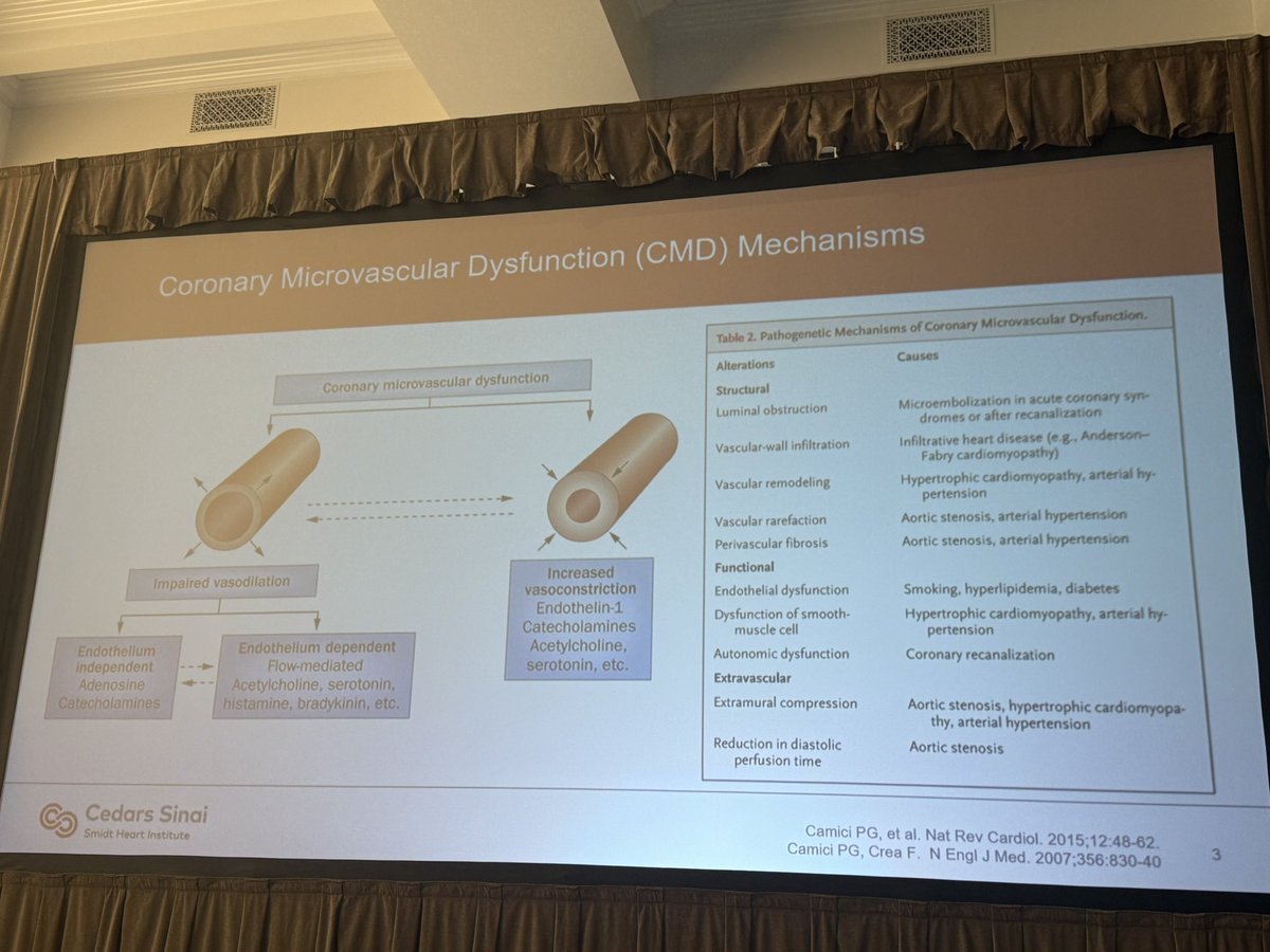 Eugenio Cingolani, MD (@eugeniocingolan) on Twitter photo Great talk by <a href="/JanetWeiMD/">Janet Wei MD</a> - Intersection of Coronary Microvascular Dysfunction and #HFpEF at <a href="/HFpEFSummit/">HFpEF Summit</a> <a href="/WomensHeartCS/">Barbra Streisand Women's Heart Center Cedars-Sinai</a> <a href="/SmidtHeart/">Smidt Heart Institute at Cedars-Sinai</a> <a href="/CMECedarsSinai/">CME Program at Cedars-Sinai</a> <a href="/ACCinTouch/">American College of Cardiology</a> <a href="/CaliforniaACC/">California ACC</a> Great talk by <a href="/JanetWeiMD/">Janet Wei MD</a> - Intersection of Coronary Microvascular Dysfunction and #HFpEF at <a href="/HFpEFSummit/">HFpEF Summit</a> <a href="/WomensHeartCS/">Barbra Streisand Women's Heart Center Cedars-Sinai</a> <a href="/SmidtHeart/">Smidt Heart Institute at Cedars-Sinai</a> <a href="/CMECedarsSinai/">CME Program at Cedars-Sinai</a> <a href="/ACCinTouch/">American College of Cardiology</a> <a href="/CaliforniaACC/">California ACC</a>