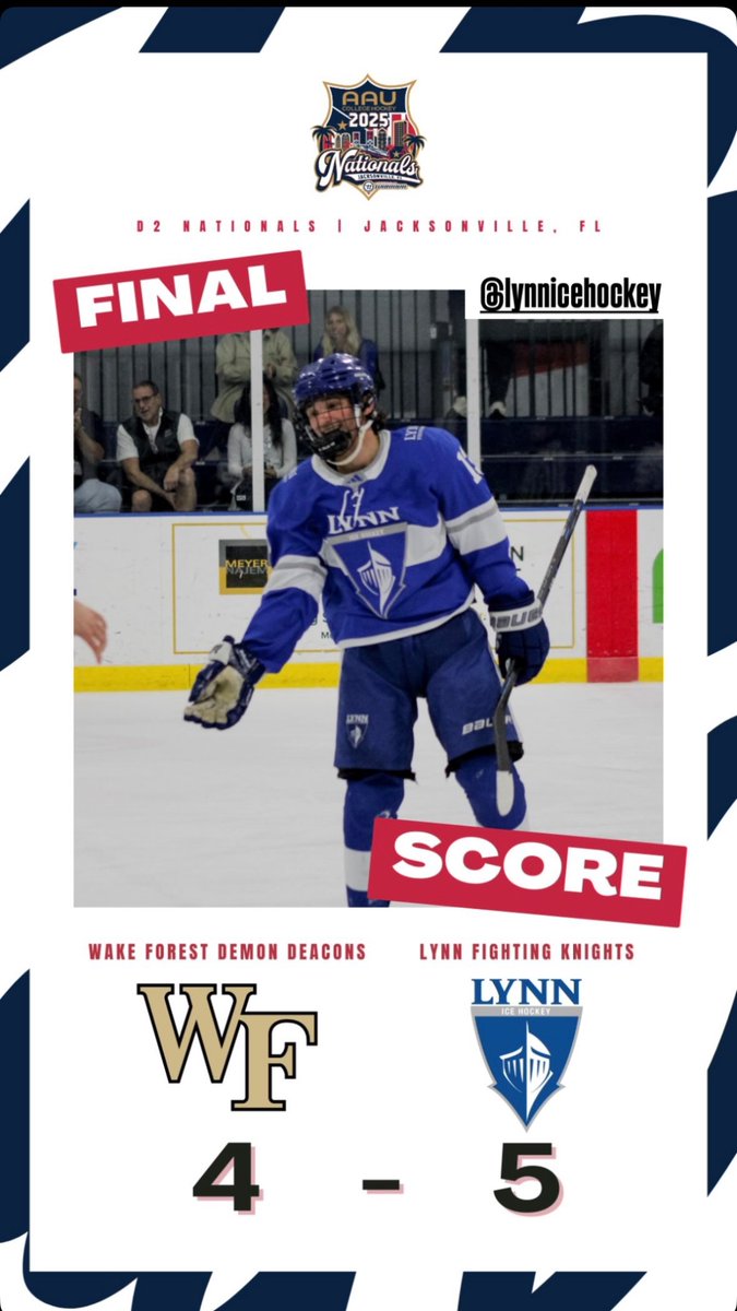 Not the week we were wanting, but this team had no quit in it.  We’re still the <a href="/ACCHockey/">ACC Hockey</a> D2 Elite Champions.  Big things are coming next season.  Stay tuned!  #GoDeacs