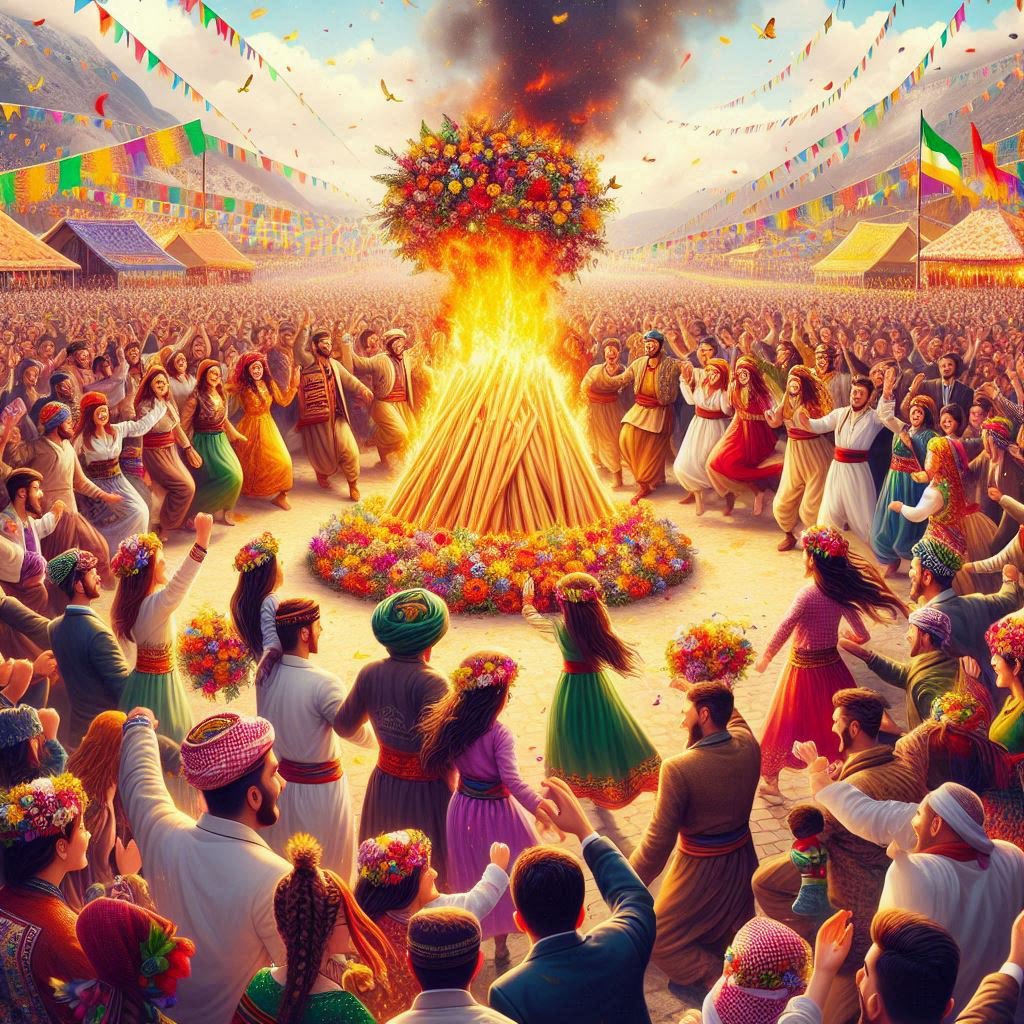 Newroza Kurd û Kurdistanê ji bo sala #2025 pîroz be! 
#Newroz2025 #Kurdistan #NewrozaAzadiyePirozBe #Kurds #KurdsInAmerica #JudiKA