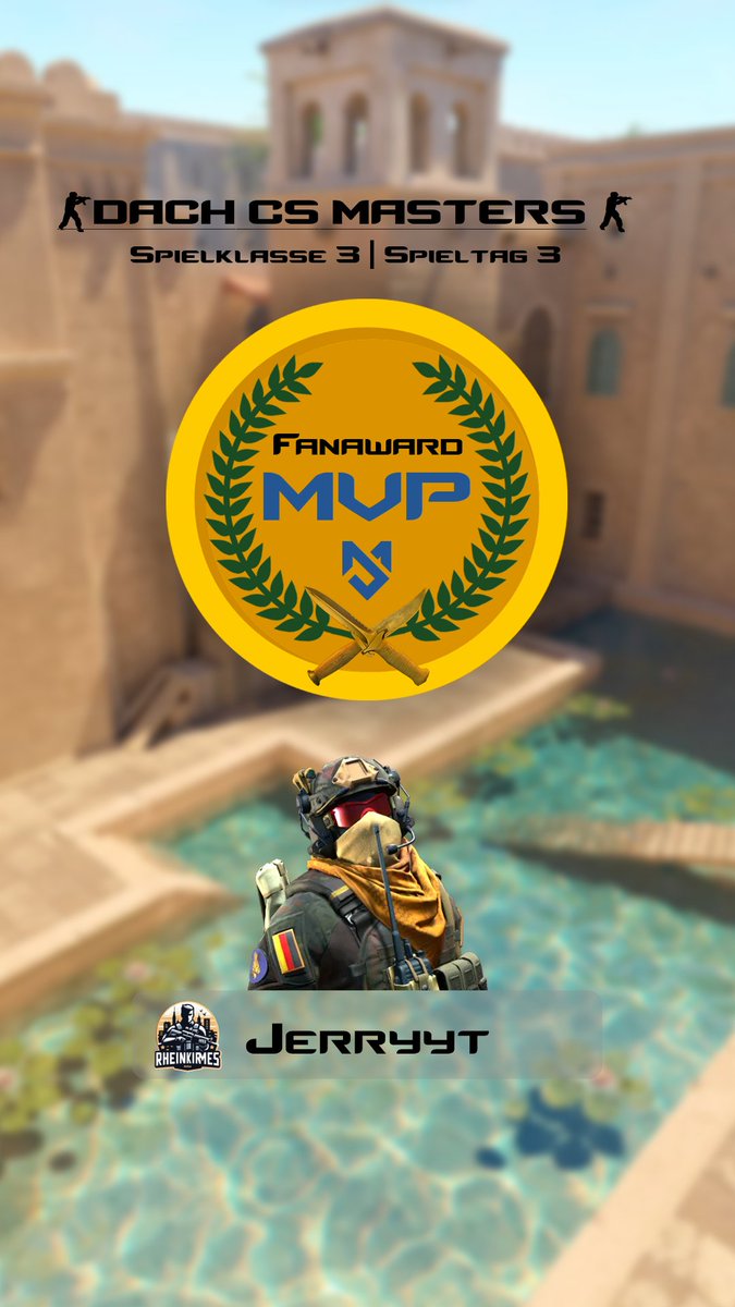 Monaco (@monaco_casts) on Twitter photo <a href="/RheinkirmesCS2/">Rheinkirmes</a> schlägt <a href="/regnum4games/">regnum4games</a> - Community 2-0 in der Spk. 3 der #DACHCSMasters
Glückwunsch an Jerryy (Rheinkirmes) der vom Chat zum MVP der Begegnung gewählt wurde!
Endstand:
Anubis: 13-10 (R4G pick)
Ancient: 13-4 (Rheinkirmes pick) <a href="/RheinkirmesCS2/">Rheinkirmes</a> schlägt <a href="/regnum4games/">regnum4games</a> - Community 2-0 in der Spk. 3 der #DACHCSMasters
Glückwunsch an Jerryy (Rheinkirmes) der vom Chat zum MVP der Begegnung gewählt wurde!
Endstand:
Anubis: 13-10 (R4G pick)
Ancient: 13-4 (Rheinkirmes pick)