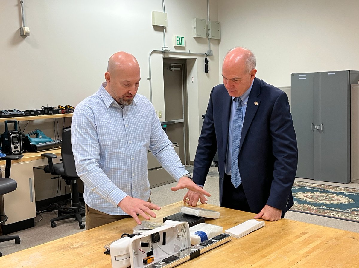 #DEA Acting Administrator Maltz visits @DEAPhiladelphiadiv. Tech personnel showcases a car seized from a meth Investigation.  DEA’s tech groups are essential in exposing drug trafficking methods and using technology to disrupt criminal networks.