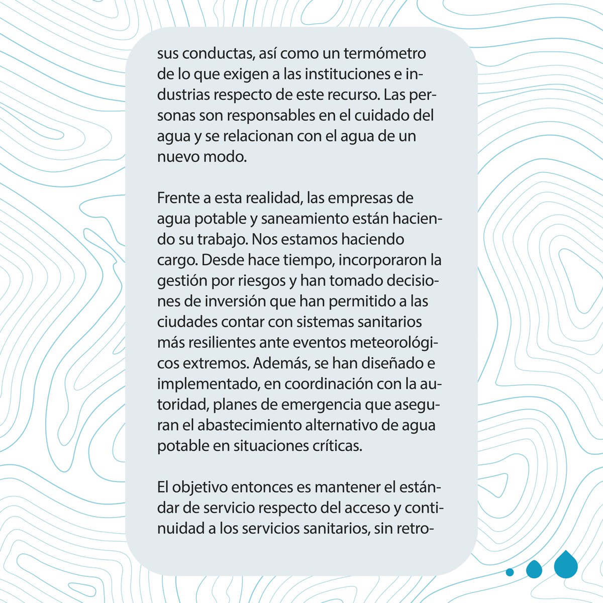 Empresas de Servicios Sanitarios Chile tweet media