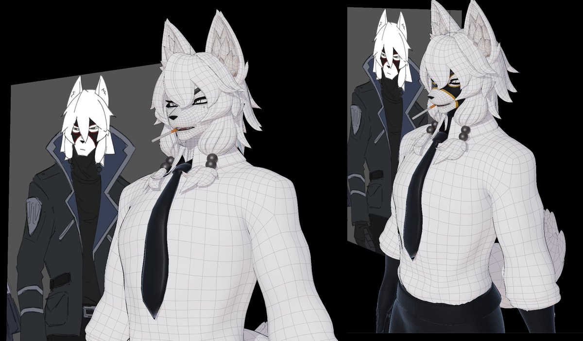 GodZeela_'s tweet photo. More Valko wip
+ Misc screenshots from the discord 🤨

No time to actually make renders on either sides, for now,  best I can do are screenshots 🍖 https://t.co/jAauO0WGnM