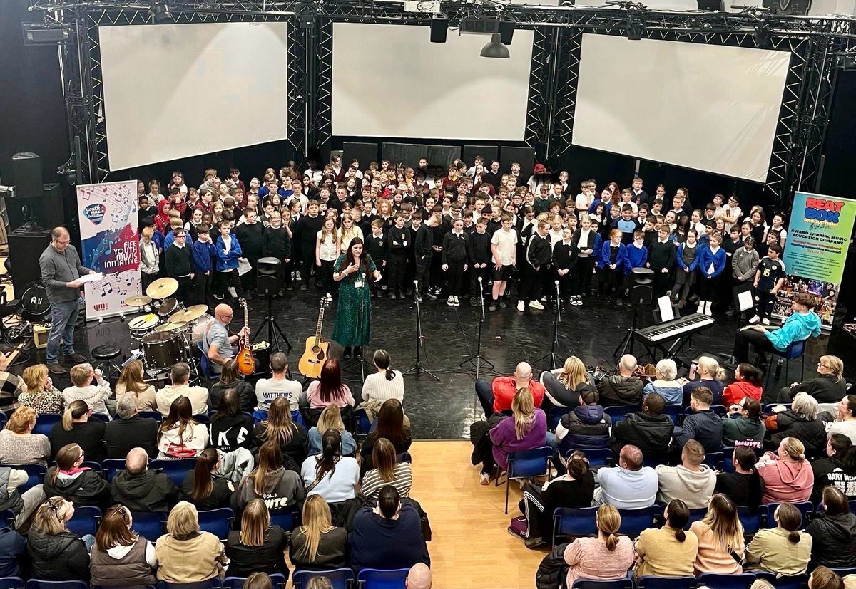 Beath High School (@beath_hs) on Twitter photo ⭐️💙Future Beath Stars💙⭐️
230 P5 pupils from <a href="/CrossgatesPS/">Crossgates Primary School and Nursery</a> <a href="/HillofBeathPS/">Hill of Beath PS</a> <a href="/keltyps/">Kelty Primary School</a> <a href="/CowdenbeathPS/">Cowdenbeath P.S</a> <a href="/FoulfordPS/">Foulford PS</a> <a href="/Lumphinnans_PS/">Lumphinnans Primary School</a>
performed the beatboxproductions.co.uk McHistory🏴 show at Beath for families.
Great to see a year of hard work come together! 🙌🏻👏🏻
#teamBeath <a href="/FifeMusic/">Fife Music Service</a> ⭐️💙Future Beath Stars💙⭐️
230 P5 pupils from <a href="/CrossgatesPS/">Crossgates Primary School and Nursery</a> <a href="/HillofBeathPS/">Hill of Beath PS</a> <a href="/keltyps/">Kelty Primary School</a> <a href="/CowdenbeathPS/">Cowdenbeath P.S</a> <a href="/FoulfordPS/">Foulford PS</a> <a href="/Lumphinnans_PS/">Lumphinnans Primary School</a>
performed the beatboxproductions.co.uk McHistory🏴 show at Beath for families.
Great to see a year of hard work come together! 🙌🏻👏🏻
#teamBeath <a href="/FifeMusic/">Fife Music Service</a>