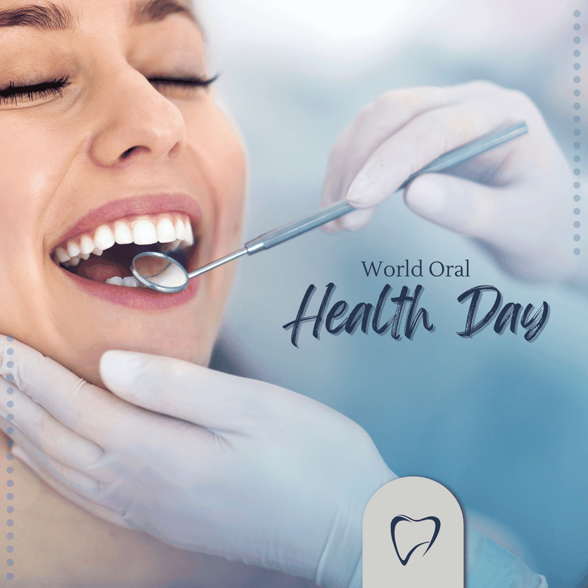 Celebrate World Oral Health Day 2025!

Good oral health is essential for a healthier, happier life. Join us in promoting the importance of brushing, flossing, and regular dental checkups. bit.ly/3csiRye