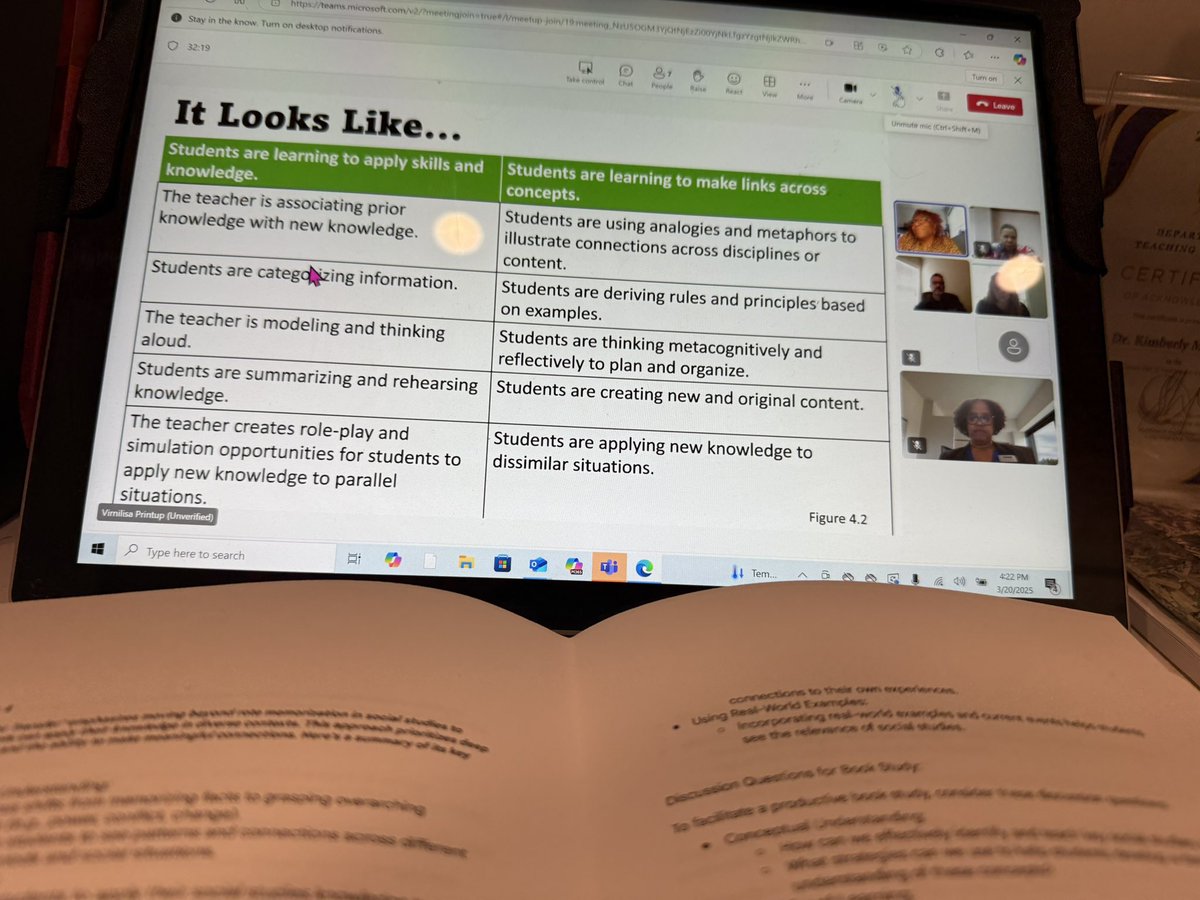 DrMilesk31's tweet image. I&apos;m diving into an exciting book study on &quot;Visible Learning for Social Studies&quot; with some amazing friends in the field! Can&apos;t wait to explore new ideas and grow together. #NeverStopLearningHCS 📚@KeshaMuhammad3