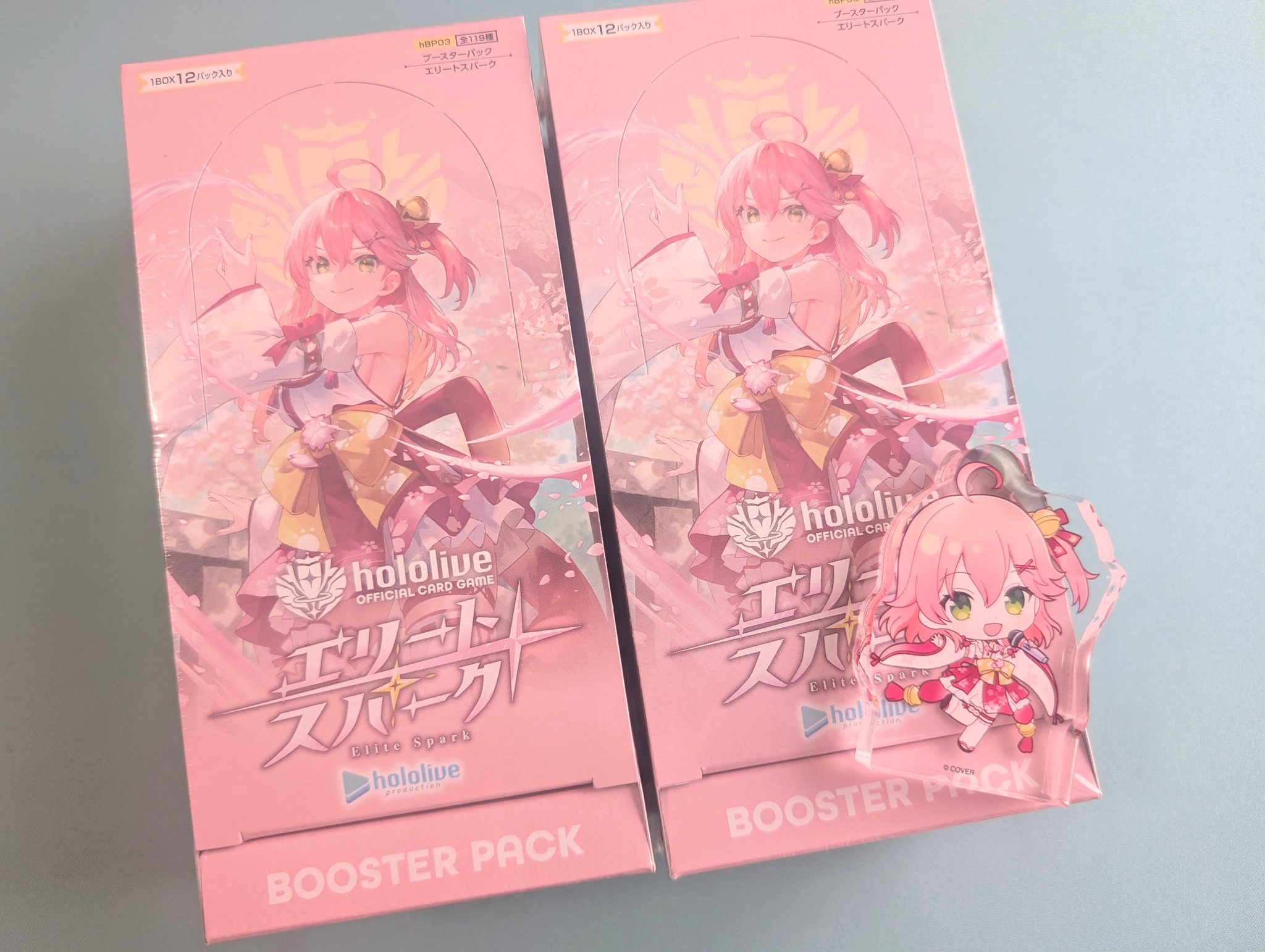 アメージングタイランド・グランドセール ホロカ むき バラ19パック エリートスパーク ホロライブ カードダス