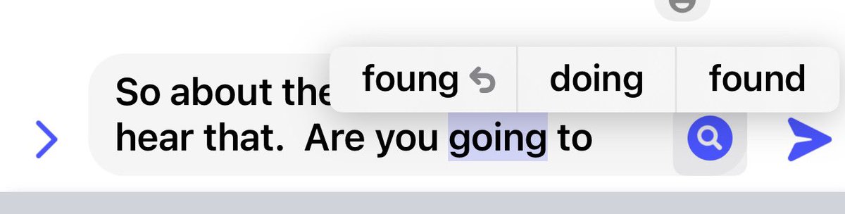 Hey <a href="/Apple/">Apple</a>, I’m completely dumbfounded by this and why my autocorrect is not recognizing correctly spelled words. Any insights?  It’s a recurring problem.