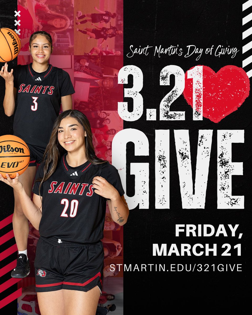 🚨FREE SWEATSHIRT ALERT🚨

TOMORROW for #321Give , when you donate $321 OR MORE, you will get a FREE SMU WBB HOODIE‼️

DONATE HERE:
advancement.stmartin.edu/register/?id=1…

#Community #MakeADifference #GivingDay #321Give 
#EARNit #HST ⚔️🏀