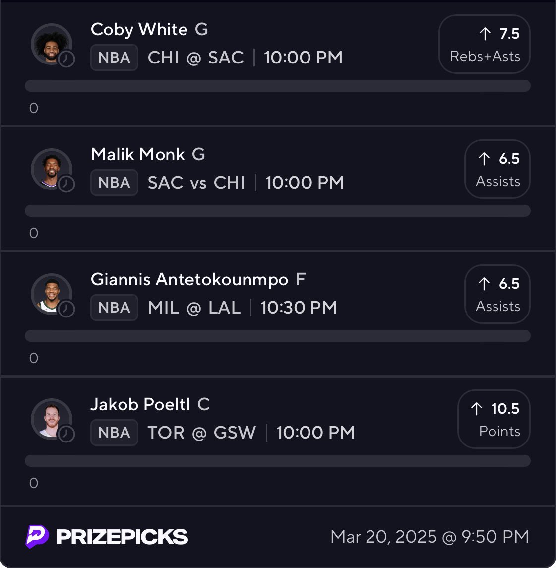 This looks  green already 😁

#PrizePicks #PrizePicksNBA #PrizePicksToday #PrizePicksLocks #GamblingX #PlayerProps #UnderdogFantasy #DraftKings