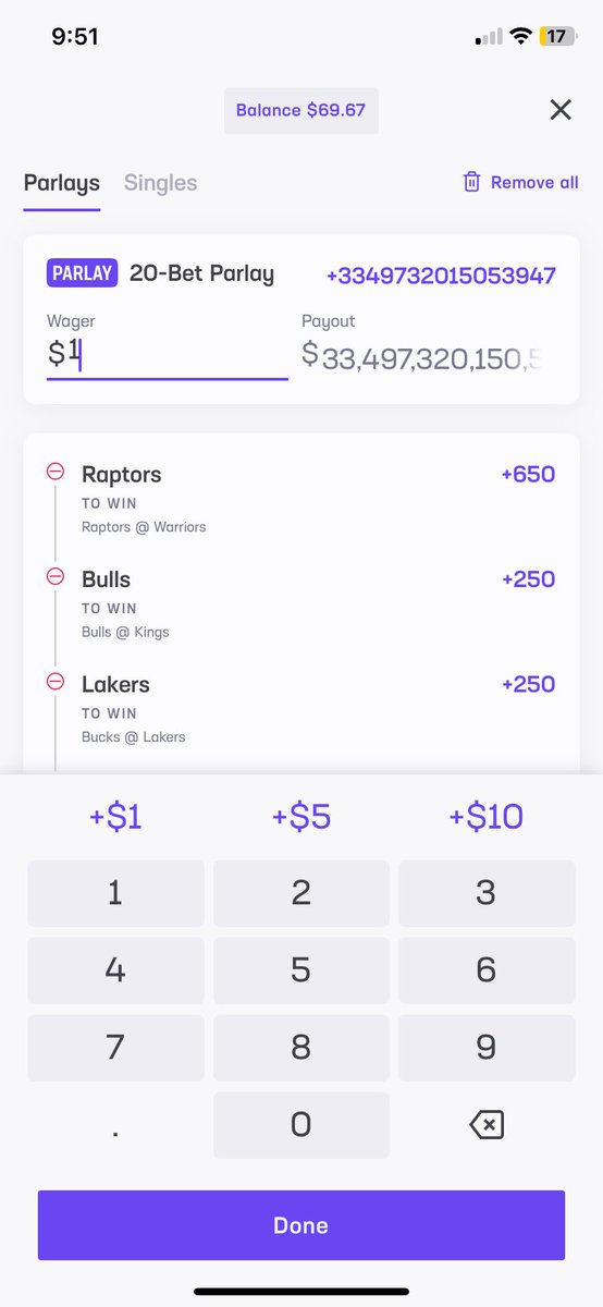 100 likes and I place this 33 TRILLION dollar bet!