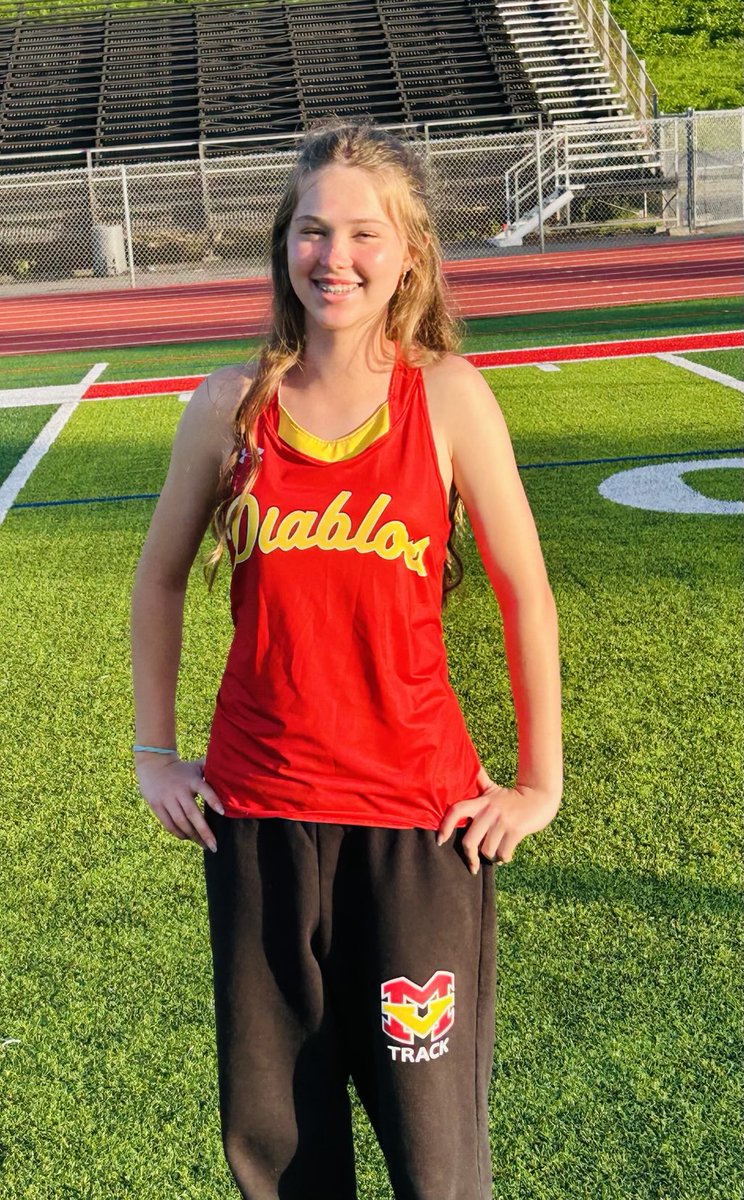 diablotrack's tweet photo. Another PR for Katelyn Susag Sophomore 26.47 on the 200 ⁦@DaherSusie⁩ ⁦@chriswatkins949⁩ https://t.co/vBhWgbc7Fq