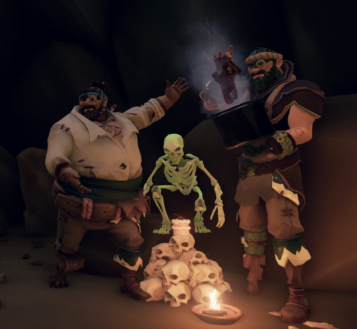 Mmmm cake
<a href="/SeaOfThieves/">Sea of Thieves</a> #SeaOfThieves