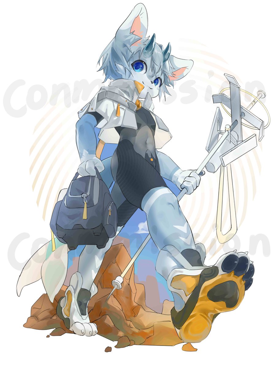 【委托勿用】总得画点紧身衣小英雄吧
#furry