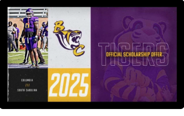 Demarcus Winters (@winter_demarcus) on Twitter photo #AGTG After a great conversation with <a href="/AlwaysM12/">Marcus Spearman</a>
I’m blessed to receive an official offer from Benedict College!!💜💛 #AGTG After a great conversation with <a href="/AlwaysM12/">Marcus Spearman</a>
I’m blessed to receive an official offer from Benedict College!!💜💛