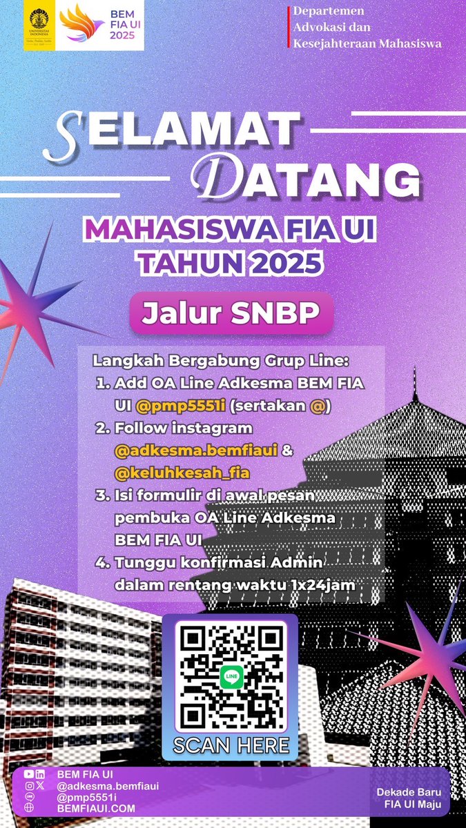 jangan lupa lapor diri gusy!