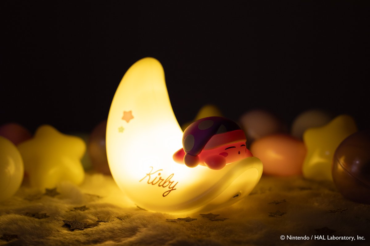 🌟3月発売商品紹介🌟 【#星のカービィ ゆらゆらおやすみセンサーライト