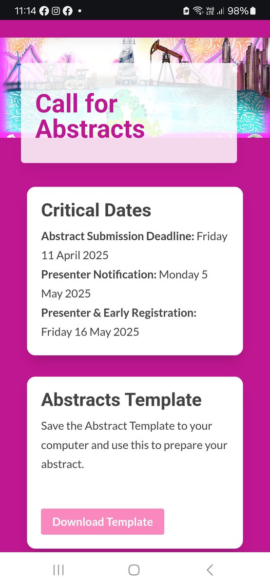 Call for Abstracts for IAG2025 is open. See the Conference Website for online submission details and instructions for authors...iag25newcastle.com.au