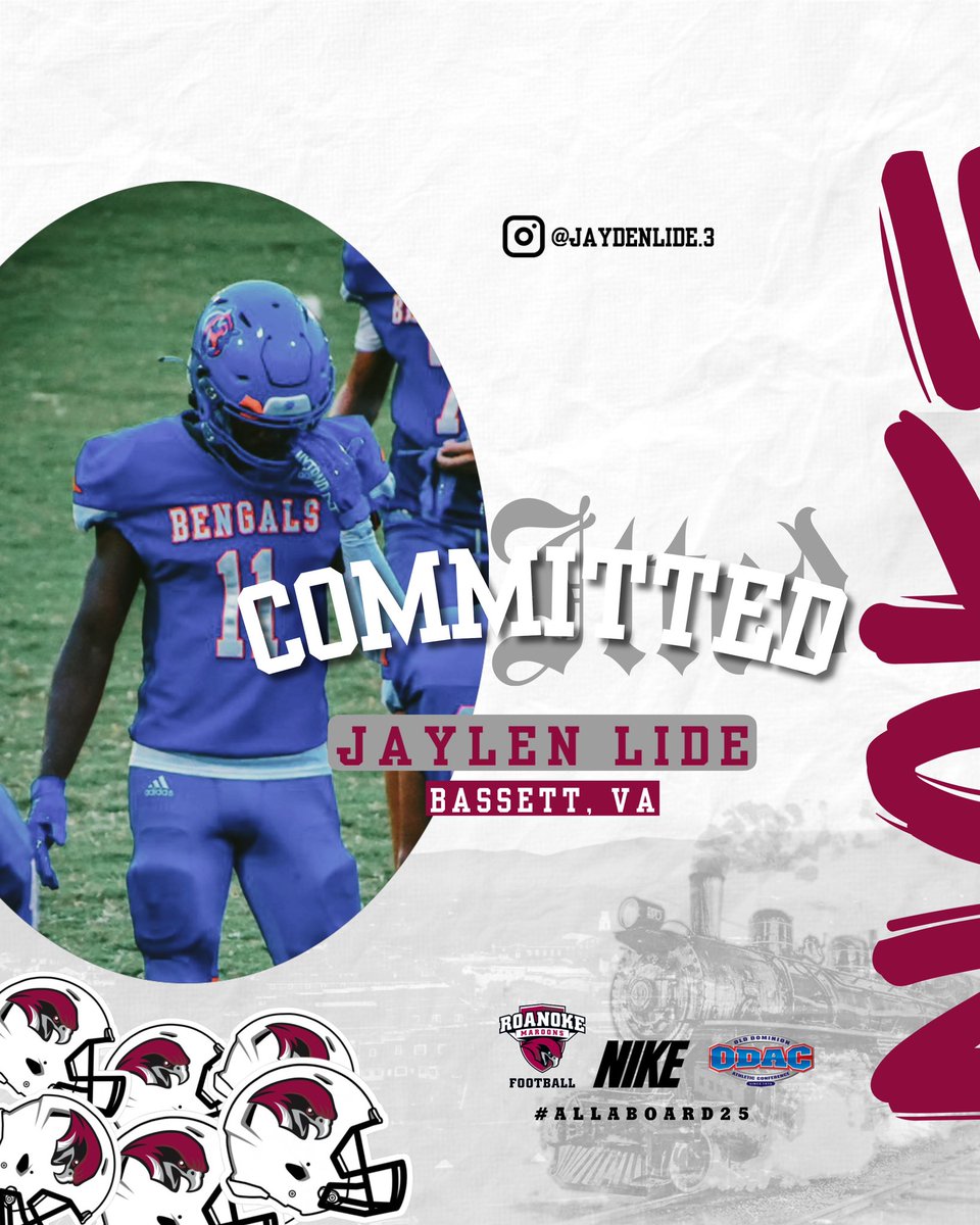 Jaylen Lide (@jaylen_lide) on Twitter photo All glory to the man above! Prayer works in great ways!
Just the beginning.. <a href="/CoachSprad_3/">Tony Spradlin</a> <a href="/CoachJ1206/">Brandon Johnson</a> <a href="/RoanokeFB/">Roanoke College Football</a> All glory to the man above! Prayer works in great ways!
Just the beginning.. <a href="/CoachSprad_3/">Tony Spradlin</a> <a href="/CoachJ1206/">Brandon Johnson</a> <a href="/RoanokeFB/">Roanoke College Football</a>
