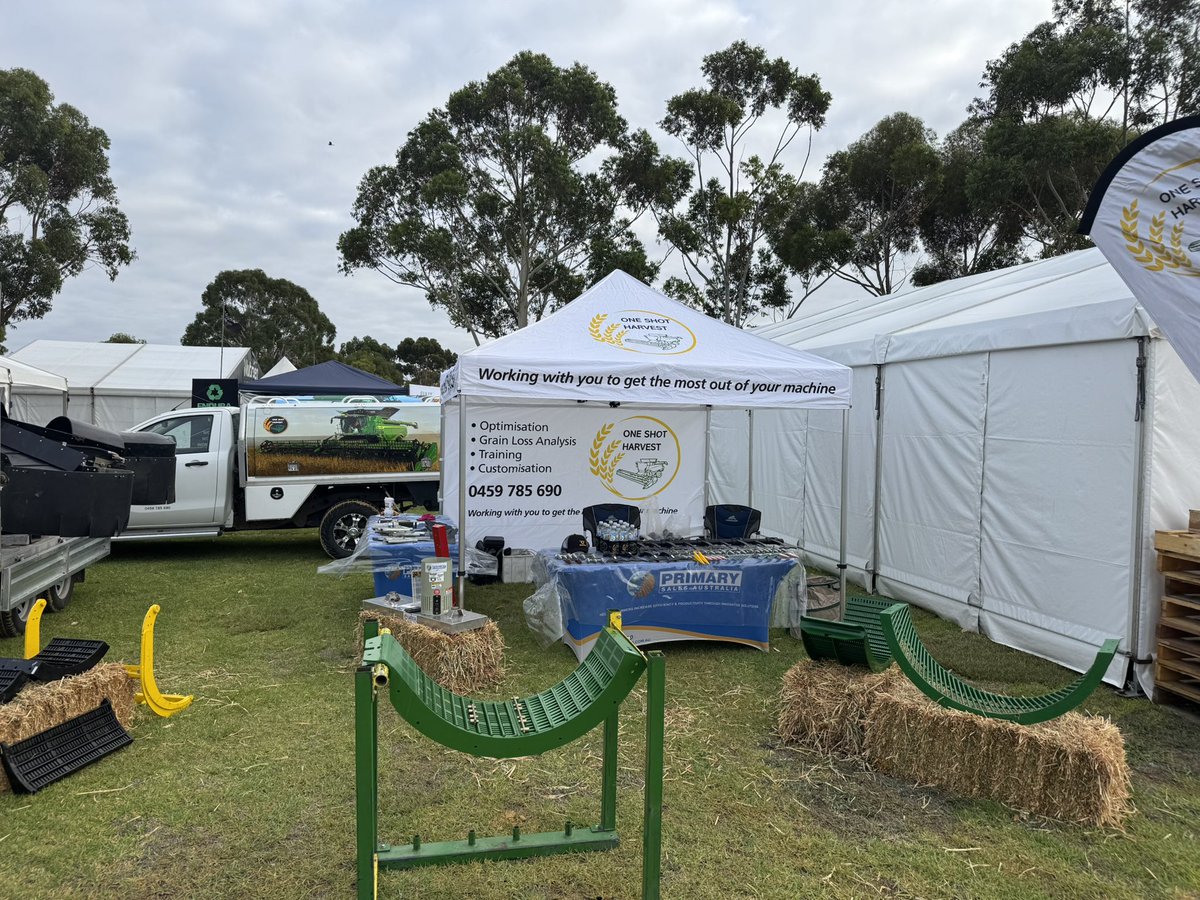 Come and see us at site 219 at the South East Field days for all your harvester needs.
