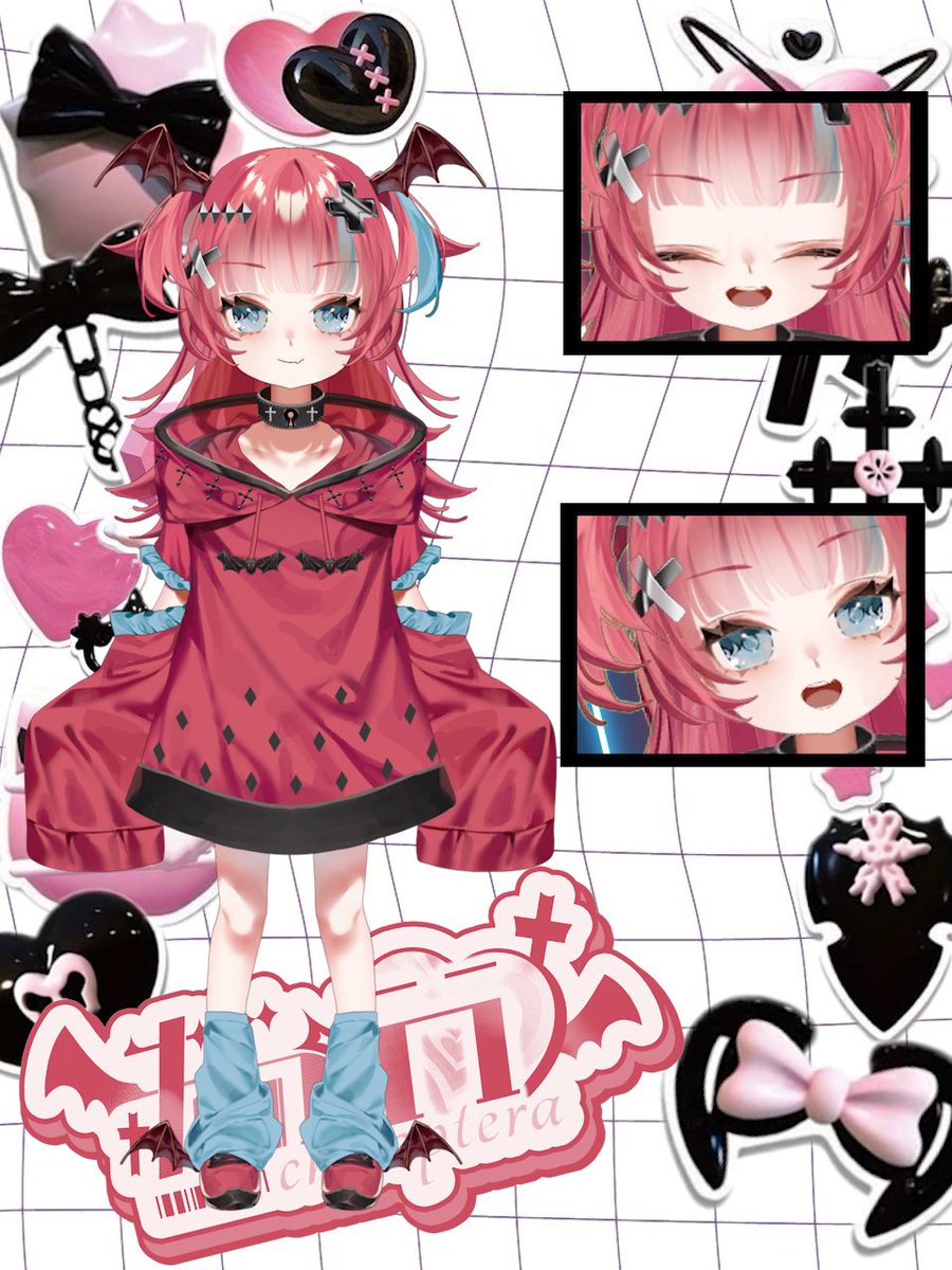 chiro_pteraaa's tweet photo. 🦇 #立ち絵公開 🦇

姫ロリ系VTuber
魔界のコウモリキロ･プテラだ

✝︎不可解な謎を解き明かす？！
✝︎ビジュ＆声つよつよ
✝︎楽しいが1番🌟

メイン▶︎ https://t.co/IOvmg54gt1
企画▶︎ https://t.co/CJ6rIrjYd0
Twitch▶︎ https://t.co/oK6IvM8qAF

 #いいねした人フォローする https://t.co/1oddBxoH62