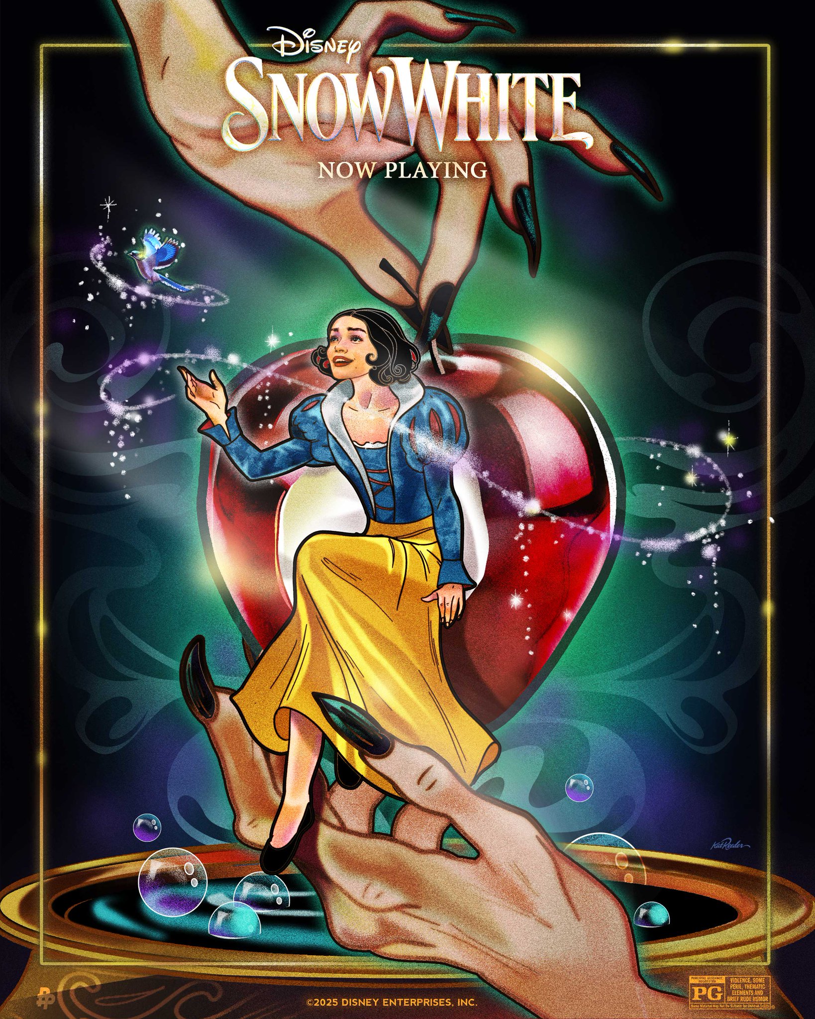 Creatieve Snow White 2025 poster 