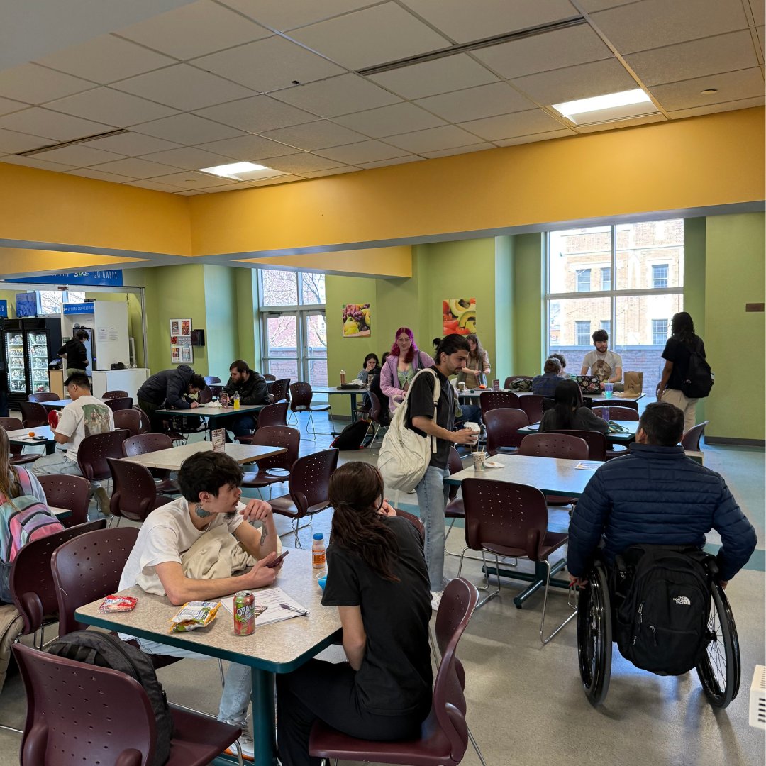 CCACStudentLife's tweet photo. Our Women's History Month - Sweet Treats Event was a blast! 🎉 Students enjoyed delicious Happy Day Ice Cream and fun giveaways while celebrating the amazing contributions of women throughout history. 💜👏

#WomensHistoryMonth #SweetTreats #CelebratingWomen #SLEDevent https://t.co/EDsY12ICrV