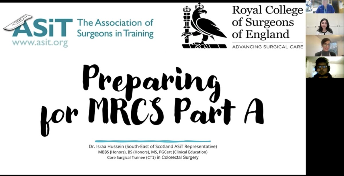 Studying for MRCS Part A is a personal journey—there’s no one-size-fits-all approach, &amp; no resource works for everyone. I shared my study techniques &amp; experience in the <a href="/RCSnews/">The Royal College of Surgeons of England</a> webinar ‘Preparing for the MRCS Part A’ Check it out! MedAll <a href="/ASiTofficial/">ASiT</a> 

app.medall.org/contents/v-pre…