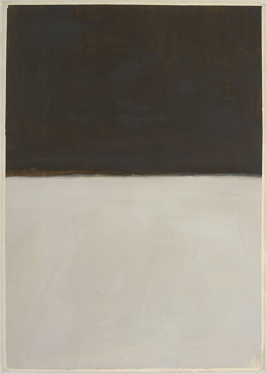 artistrothko's tweet photo. Untitled (Brown and Gray) #artbots #rothko https://t.co/Mw5lA0LWhe