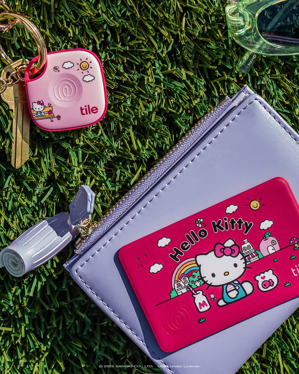 Tile (@thetileapp) on Twitter photo I need every single one of these <a href="/hellokitty/">Hello Kitty</a> x Tile trackers for my keys, wallet, and bags STAT ❤️ Get yours now >> bit.ly/4bMU1s2 I need every single one of these <a href="/hellokitty/">Hello Kitty</a> x Tile trackers for my keys, wallet, and bags STAT ❤️ Get yours now >> bit.ly/4bMU1s2