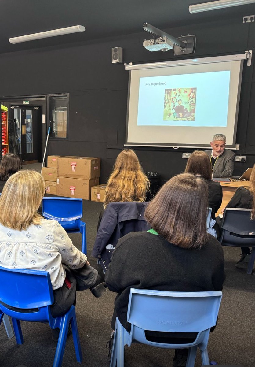 A big thank you to Old Latin Martin Prendergast who spoke to our students today to mark the LGBTQ+ day of our Diversity and Inclusion week. We are very grateful to Martin for his time and insights. <a href="/TheRoyalLatin/">RLS</a>