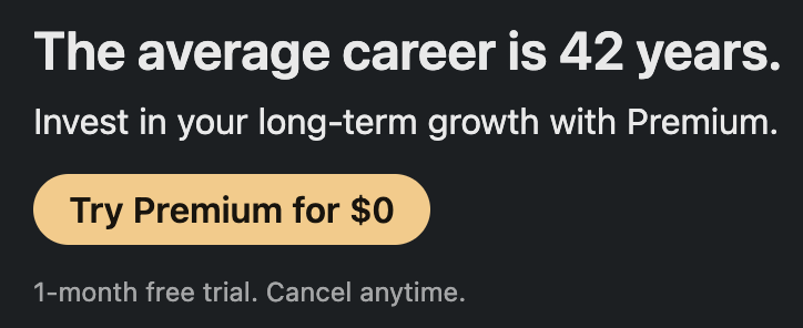 caro linkedin, piuttosto mi faccio brillare.