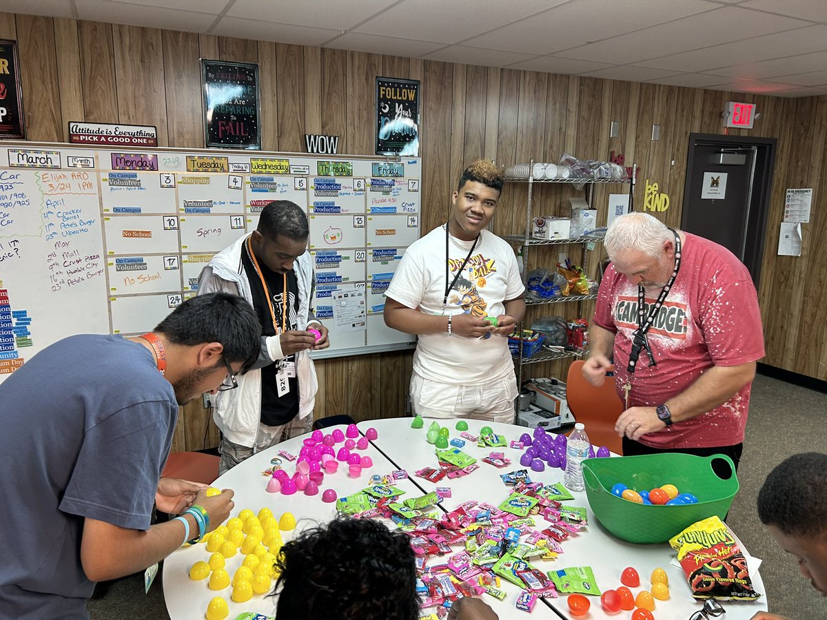 Maria De Veyra (@mariadeveyra2) on Twitter photo Working on our 4th nine weeks community service for the Oaks community. Finding purpose for our young adults by prepping Easter eggs for the annual Easter activity. <a href="/lesliejohnson81/">Leslie Johnson</a> <a href="/DrBrown_Humble/">Dr. Roger Brown</a> <a href="/KristenFarley72/">Kristen Farley</a> <a href="/HumISD_Mosaic/">Mosaic_HumbleISD</a> Working on our 4th nine weeks community service for the Oaks community. Finding purpose for our young adults by prepping Easter eggs for the annual Easter activity. <a href="/lesliejohnson81/">Leslie Johnson</a> <a href="/DrBrown_Humble/">Dr. Roger Brown</a> <a href="/KristenFarley72/">Kristen Farley</a> <a href="/HumISD_Mosaic/">Mosaic_HumbleISD</a>