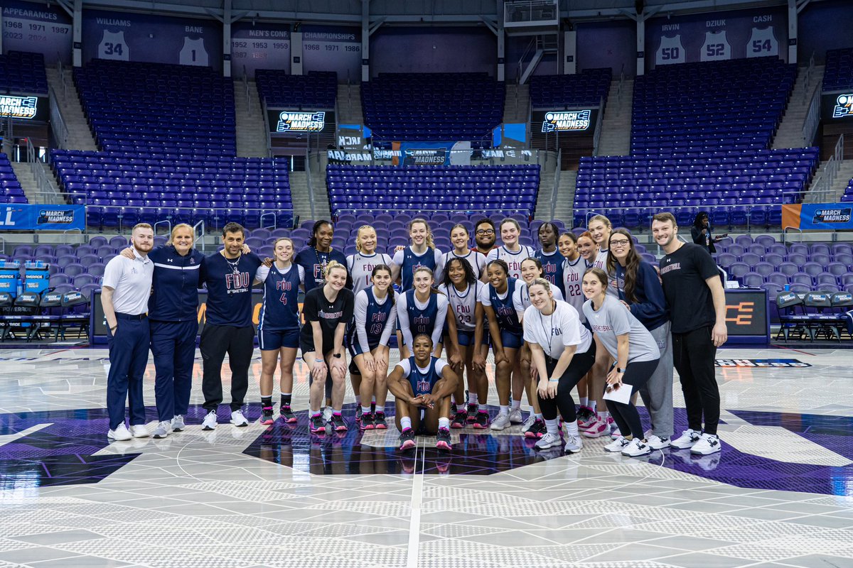 the first-ever FDU women’s basketball team to make the NCAA tournament. 

#uKNIGHTED