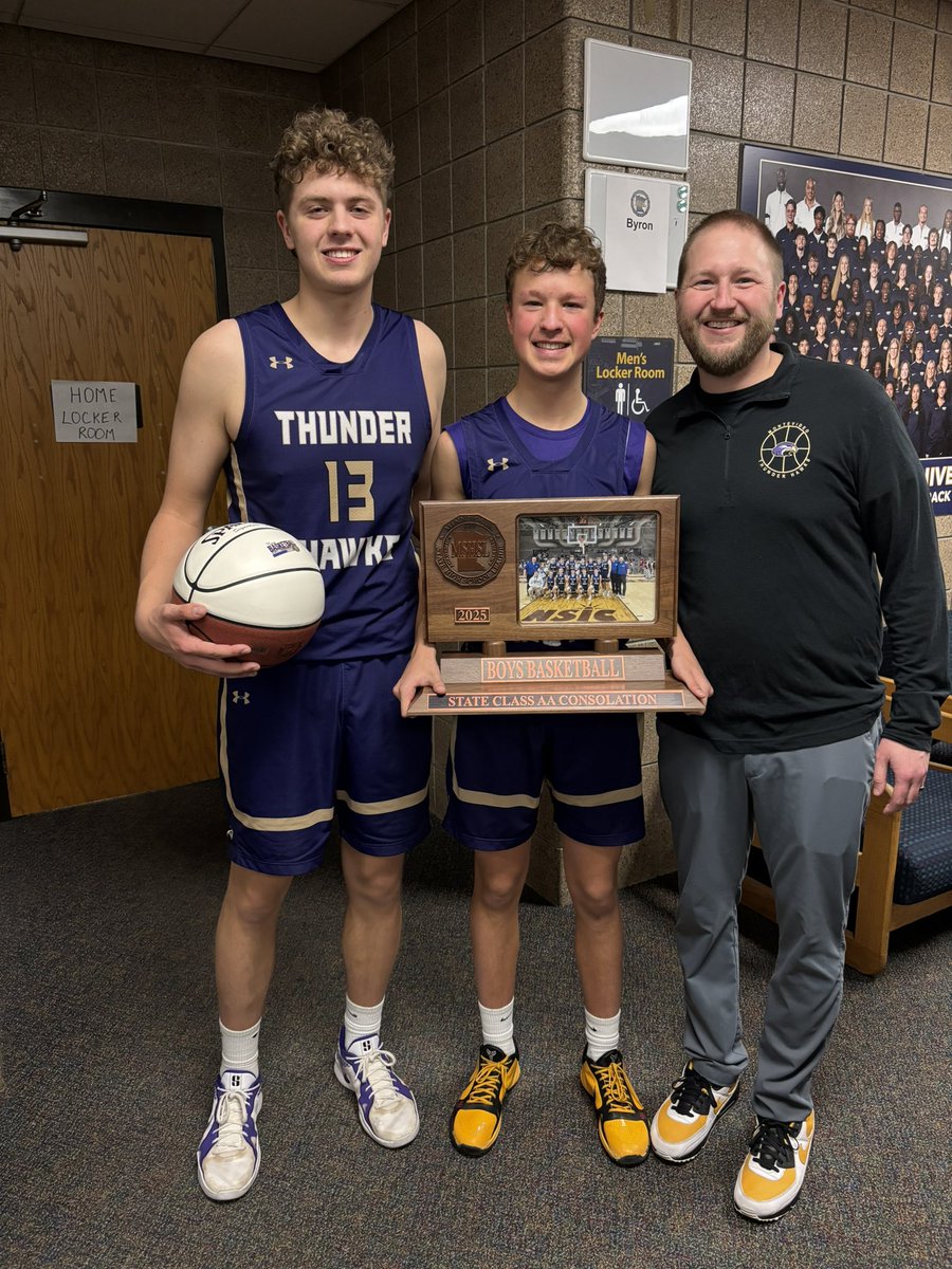 And we get to send these two SUPER SENIORS out with a victory!!!

These two have created a legacy and have catapulted our program! They were senior captains on a team that will go down in the history books at Montevideo! 

THANK YOU Gannon and Gabe!!!