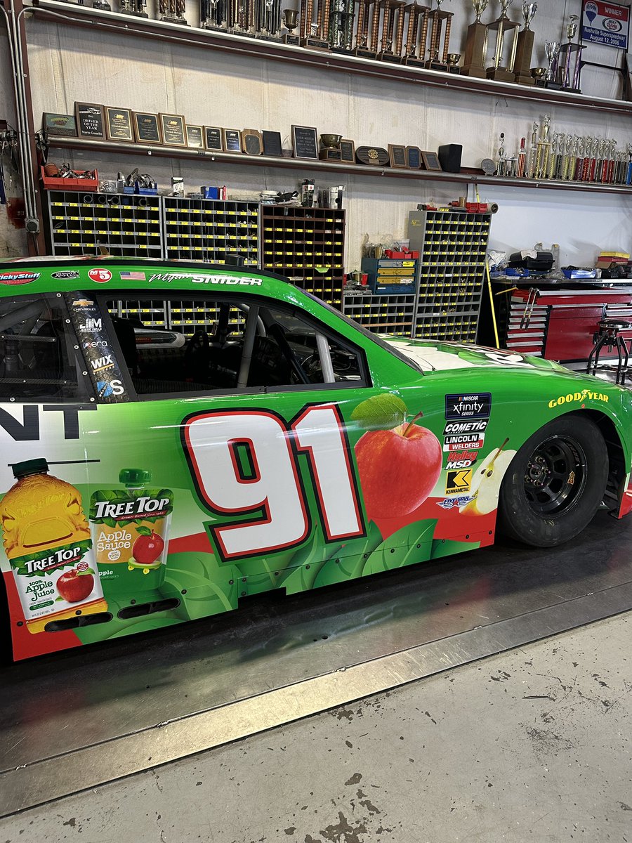 The sauce mobile is back y’all 🍏🍎