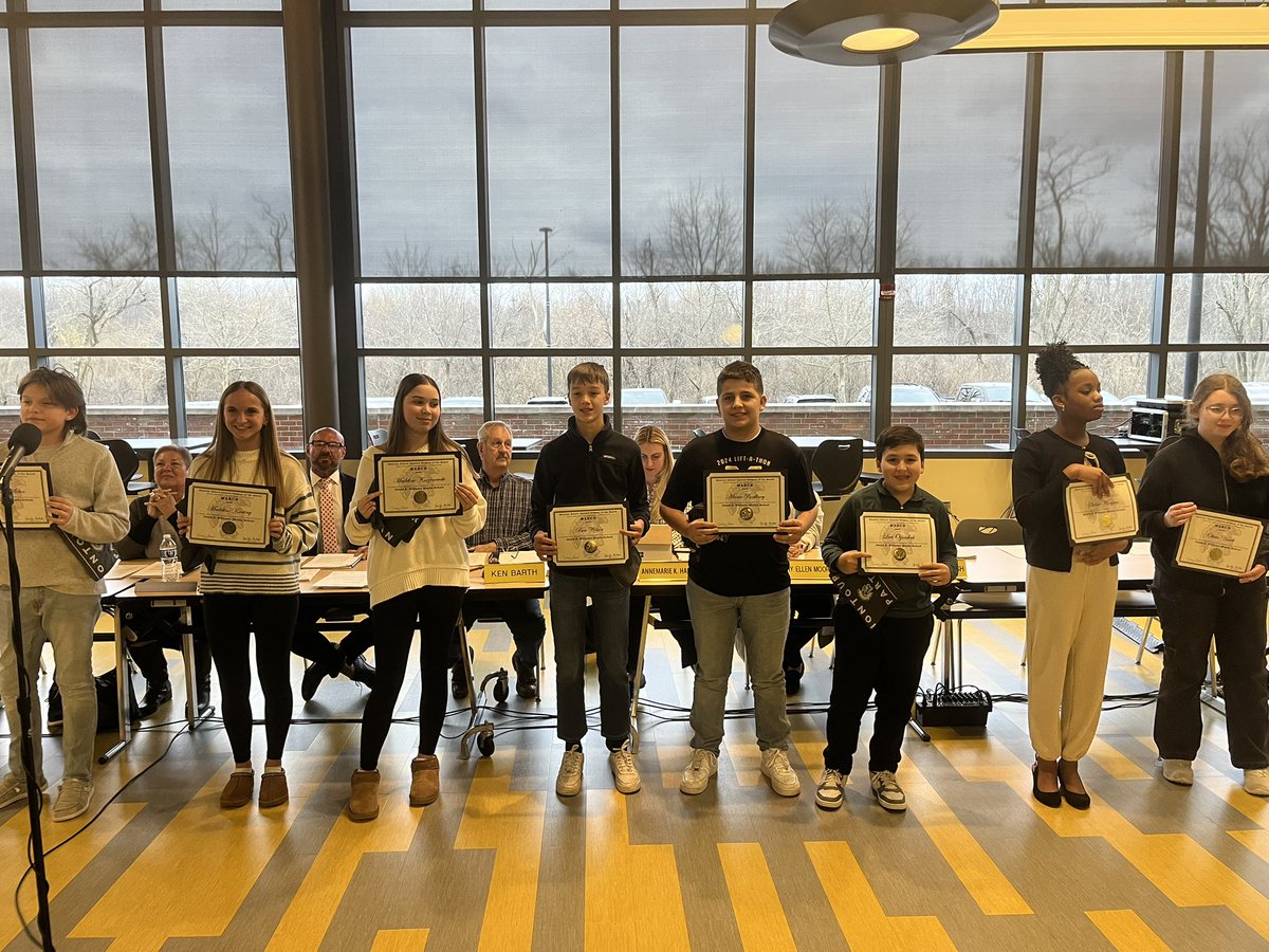 Congratulations to the <a href="/DEWMiddleSchool/">David E. Williams</a> March Students of the Month!