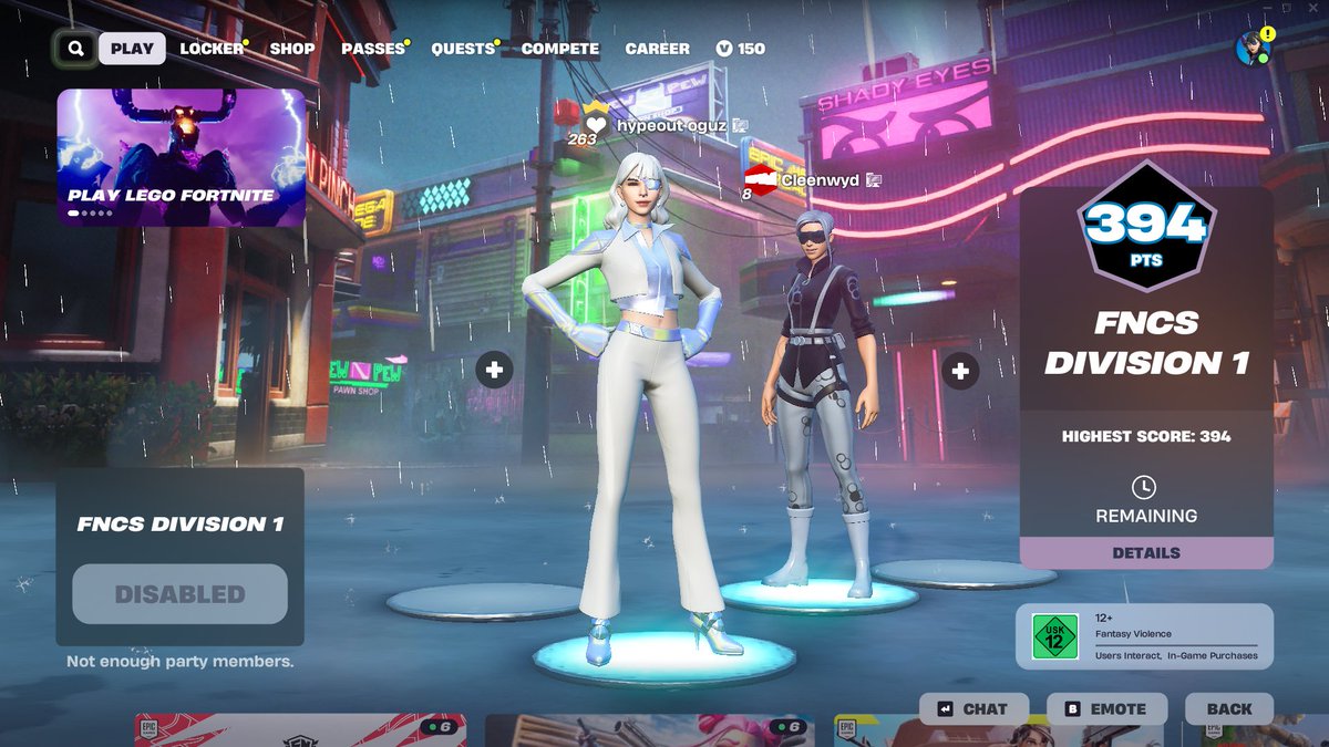 First day choke? No problem thats how we do it QUALED FINALS 3/3
@ChrovaFN <a href="/Cleenfn7/">Cleenfn</a> <a href="/RegginEsports/">RGN E-Sports</a>