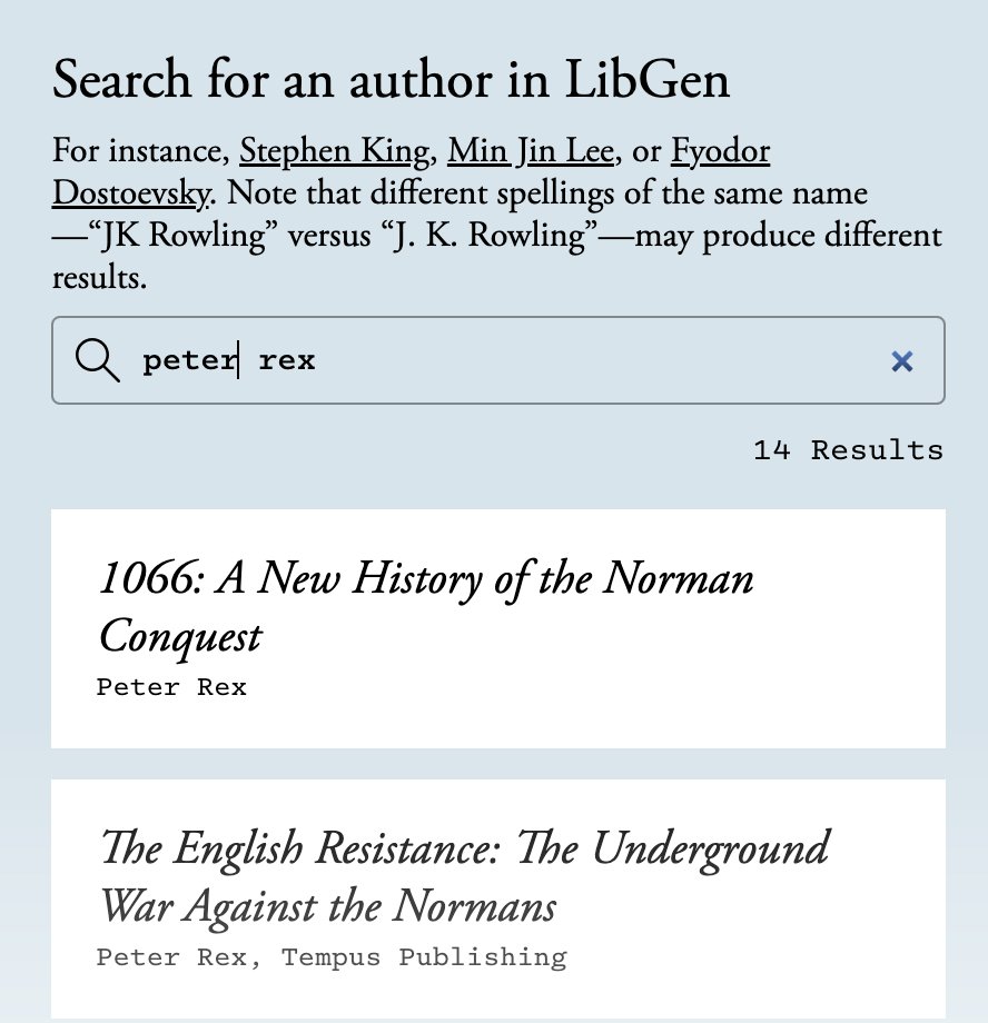 Meta stole books written by my father <a href="/RichardRex1961/">Richard Rex</a> and my grandfather to train their generative AI models.

Theft that spans generations going on in generative AI right now.

Search for your own books here: theatlantic.com/technology/arc…