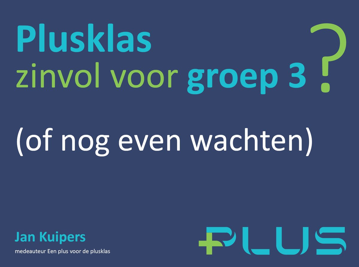 Eduforce's tweet photo. Nieuw blog van Jan Kuipers: We kregen een vraag van een school: Is het beter om het eerste halfjaar van groep 3 nog niet aan de plusklas te beginnen? Jan Kuipers geeft antwoord. Lees hier verder: https://t.co/jbuRlMuK9Z

#hoogbegaafdheid
#levelwerk
#onderpresteren
#basisonderwijs https://t.co/vICpqoUfuu
