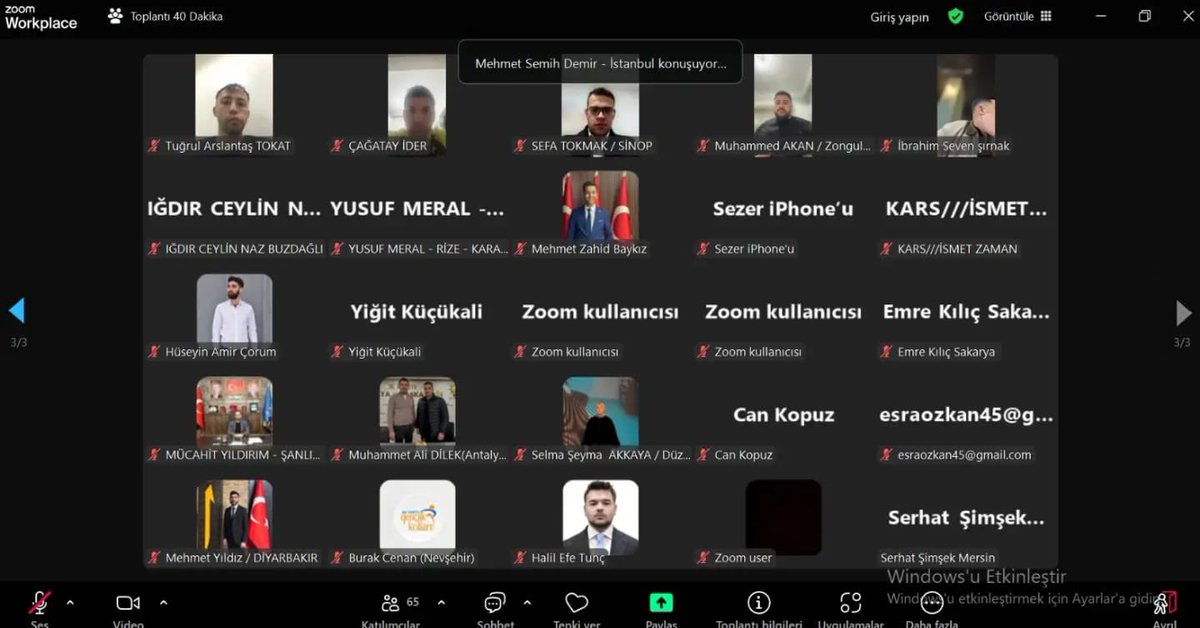 📍AK Parti Genel Merkez

Yeni Seçmen Başkanımız <a href="/tkutluay64/">Tolunay Kutluay</a> başkanımızın liderliğinde, 81 ildeki Yeni Seçmen Birim Başkanları ile toplantımızı gerçekleştirdik. 

Başkanımıza teşekkür ediyoruz..