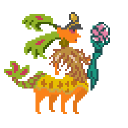 centaurzone's tweet image. Fruti centaur captain mage , the spell for today , all you need is love and coffee centaurzone.com #frutiland #dtiys #art #inspiration #random #pixelart #centaurzone #images #character #picrew #design #centaur #lutorideas #paraguay